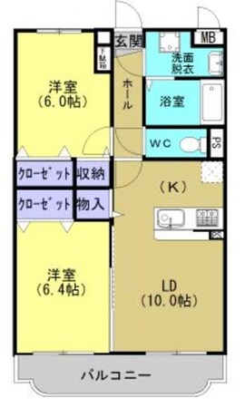 ユーミーハイセレクションの物件間取画像